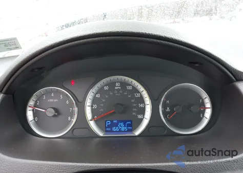 2010 Hyundai Sonata Gls z USA, uszkodzony, nr VIN 5NPET4AC8AH616563